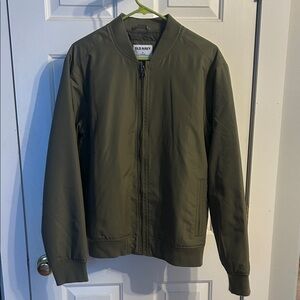 Old Navy Men's Green Bomber Jacket